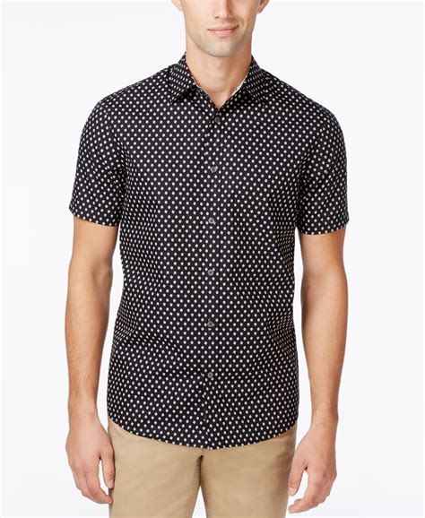 michael kors shirt short sleeve|Michael Kors shirts men's.